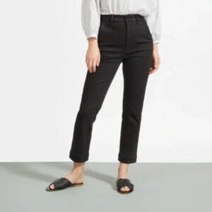 Everlane - Washed Black - Slim-Leg Crop pants Size 0
